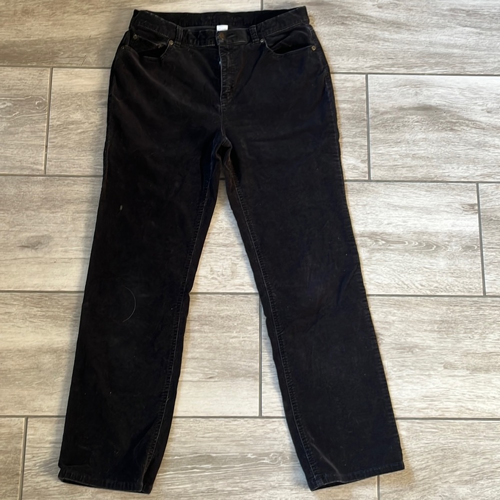 Black Corduroy Jeans